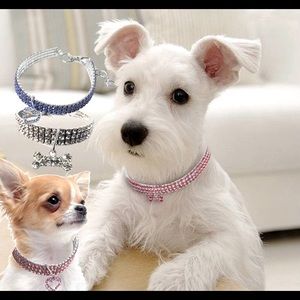 🐾 Rhinestone Pet Collar 🐾